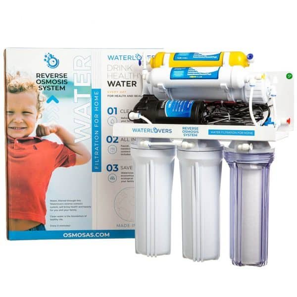 Atvirkštinio osmoso sistema WaterLovers RO6 Pro 100 GPD su siurbliu - Vaizdas 4