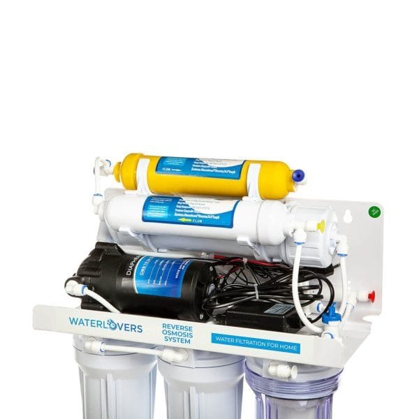 Atvirkštinio osmoso sistema WaterLovers RO6 Pro 100 GPD su siurbliu - Vaizdas 5