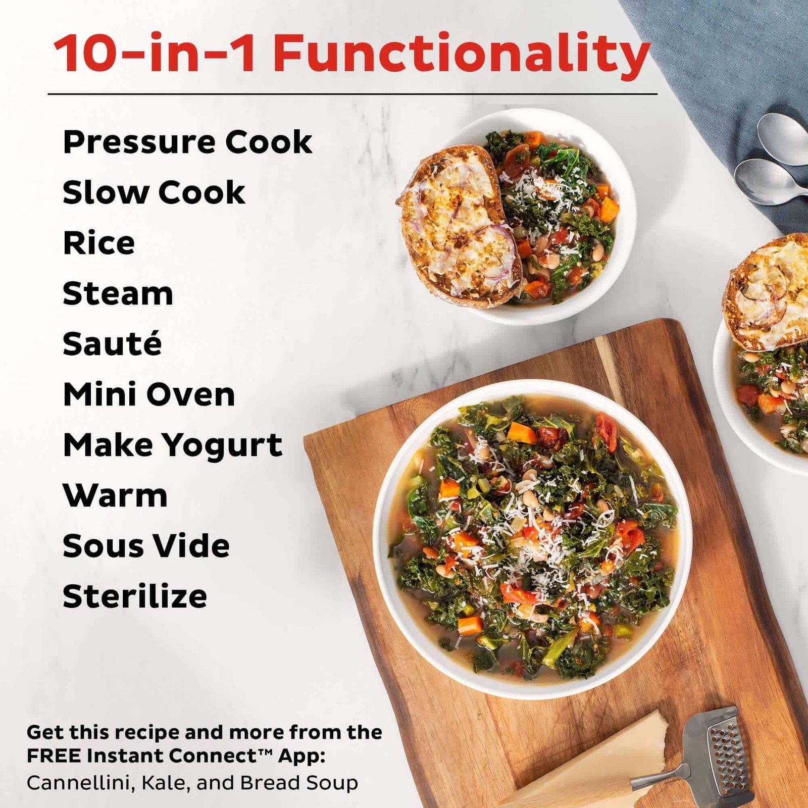 Daugiafunkcis greitpuodis „Instant Pot® Pro™ 6 QT“ - Vaizdas 6