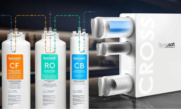 Ecosoft CROSS 90 tiesioginio srauto atvirkštinio osmoso filtras - Vaizdas 6