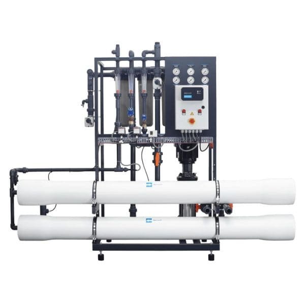 „Ecosoft INOX„ 8“ RO sistema MO4 (4-5 m3/h) su „Econnect“, be membranų