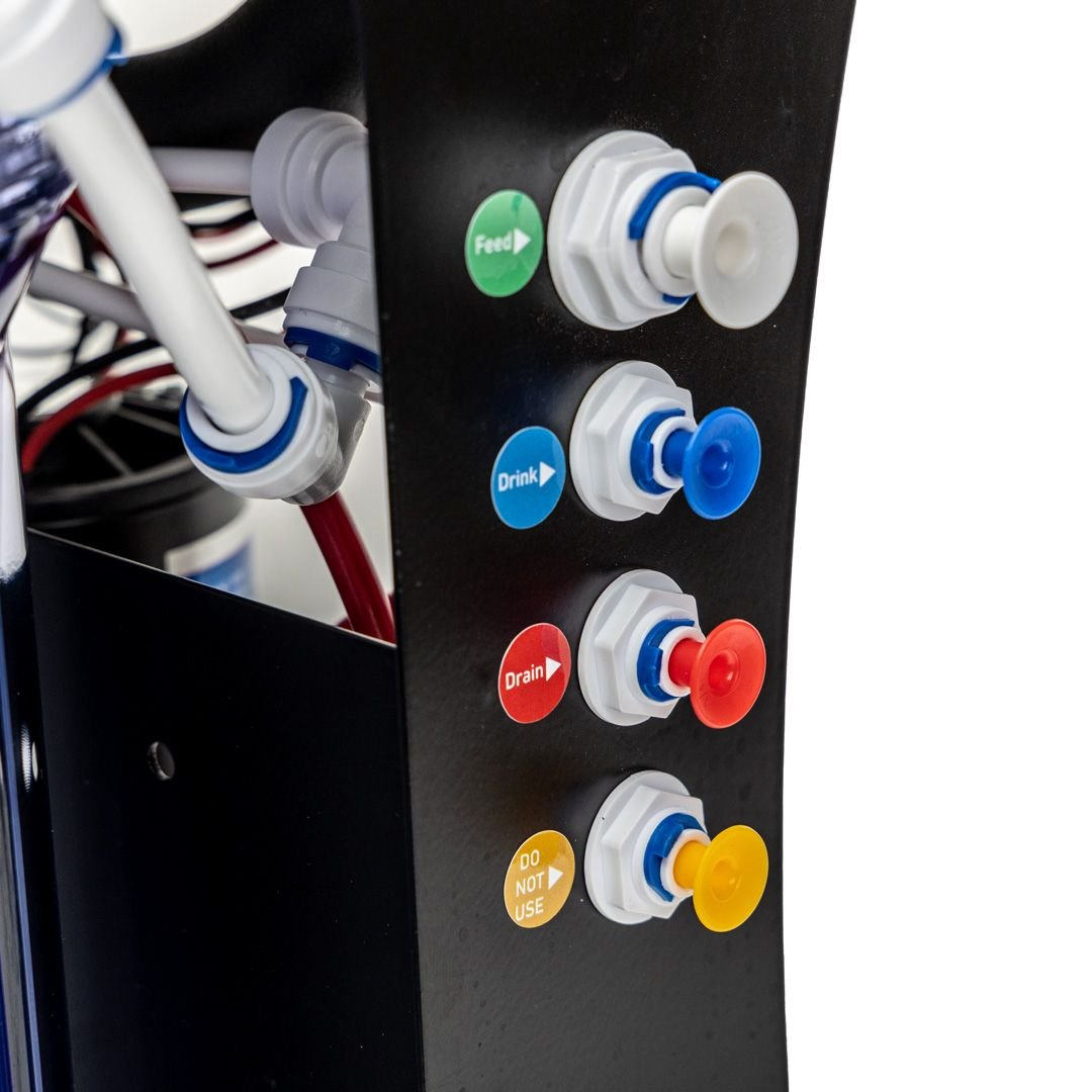 Galinga atvirkštinio osmoso sistema OsmoPlus Pro3 - 800 GPD - su monometrais - Vaizdas 4