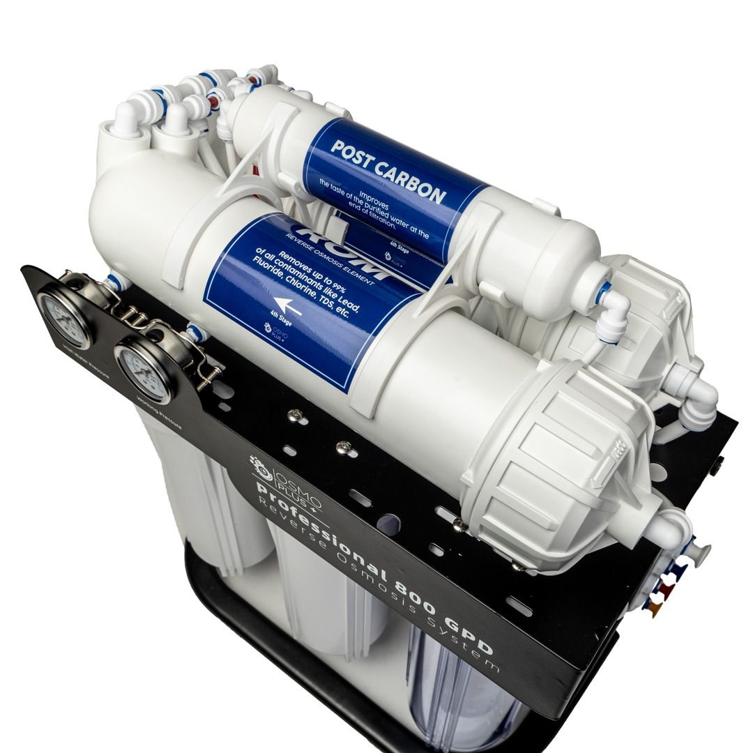 Galinga atvirkštinio osmoso sistema OsmoPlus Pro3 - 800 GPD - su monometrais - Vaizdas 5