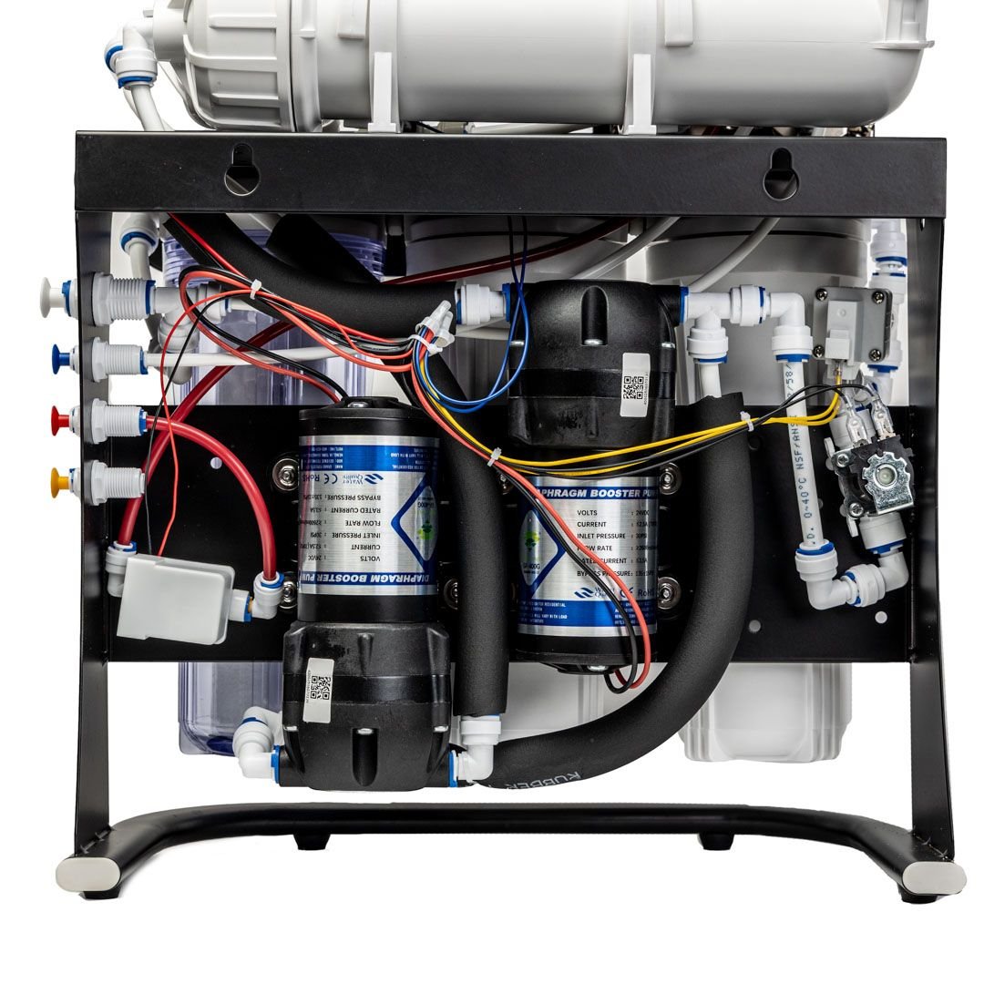 Galinga atvirkštinio osmoso sistema OsmoPlus Pro3 - 800 GPD - su monometrais - Vaizdas 6