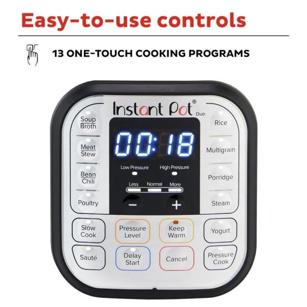 Instant Pot® Duo™ - Daugiafunkcinis puodas (8L) 7-in-1 - Vaizdas 3