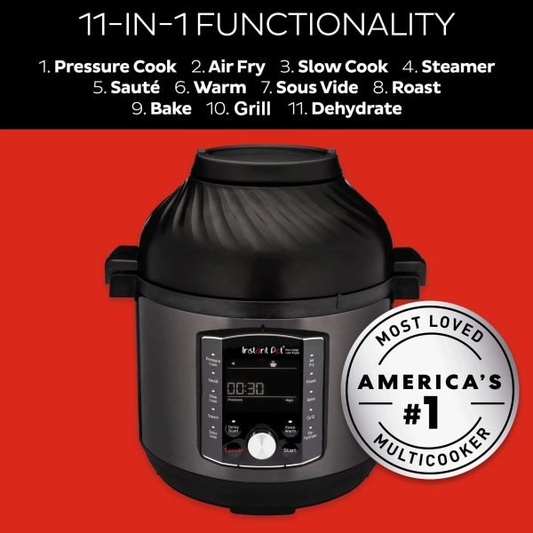 Instant Pot® Pro CRISP™ 8 - Daugiafunkcinis puodas (7,6L) 11-in-1 - Vaizdas 8