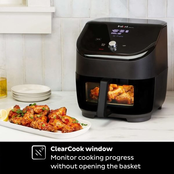 Instant Vortex® Plus nerūdijančio plieno oro gruzdintuvė su ClearCook (5,7L) 6-in-1 - Vaizdas 3