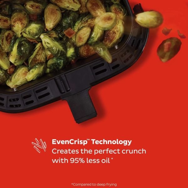 Instant Vortex® Plus nerūdijančio plieno oro gruzdintuvė su ClearCook (5,7L) 6-in-1 - Vaizdas 6