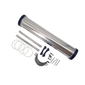 Membranos korpusas - 4040 metal 304 plienas