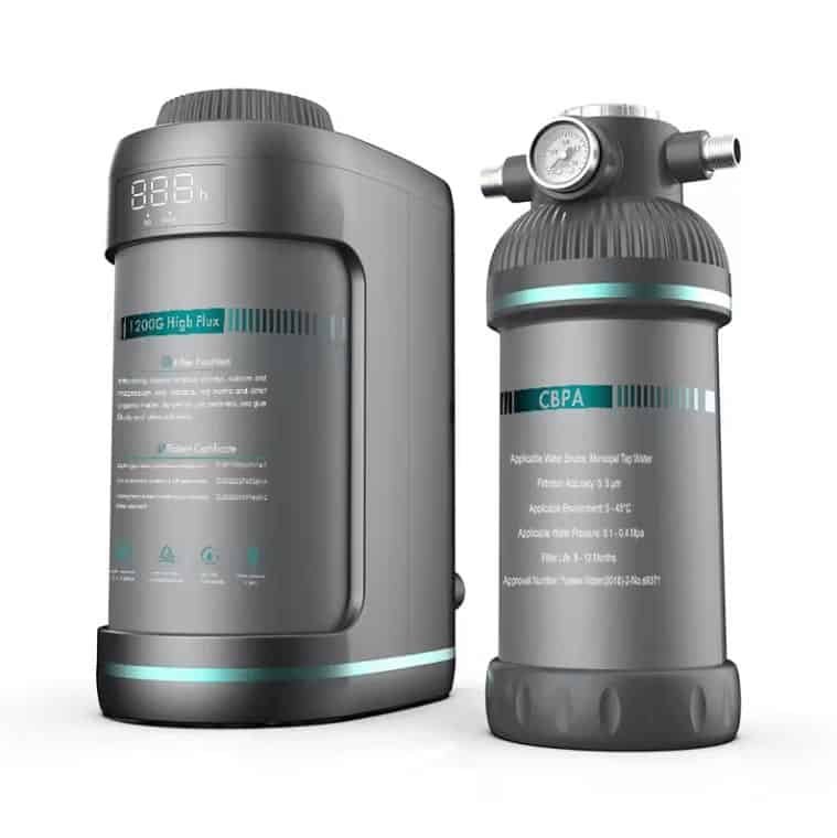 Profesionali atvirkštinio osmoso sistema - A12 Pro 1200GPD (3 litrai per minutę) - Vaizdas 2