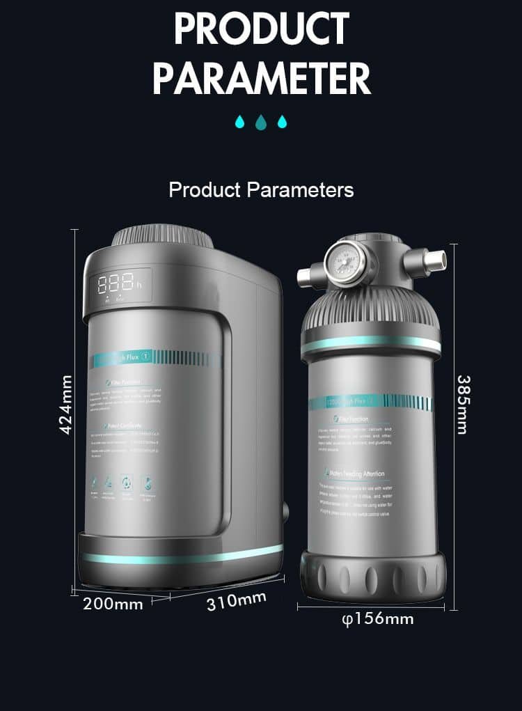 Profesionali atvirkštinio osmoso sistema - A12 Pro 1200GPD (3 litrai per minutę) - Vaizdas 4