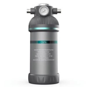 High-quality water filtration unit with advanced filtration technology for municipal tap water purification. Ideal for improving water quality and safety at home or in commercial settings.