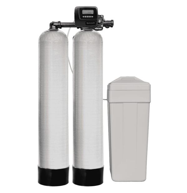 Twin softener assy w/o resin 13x54, 1" CE valve (EN)
