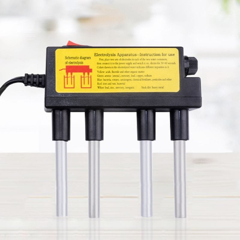 Vandens kokybės testeris (elektrolizeris): greitas vandens analizatorius - Vaizdas 4