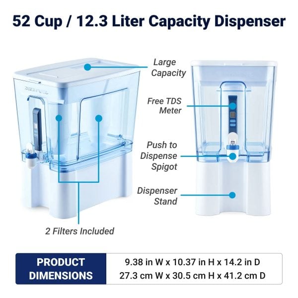 ZEROWATER 12.3L DOZATORIUS - Vaizdas 4