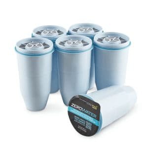 ZEROWATER 6 KEIČIAMŲ FILTRŲ PAKUOTĖ